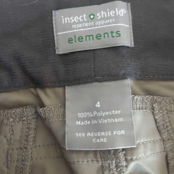 Elements Insect Shield Repellent Convertible Pants - Picture 3 of 3